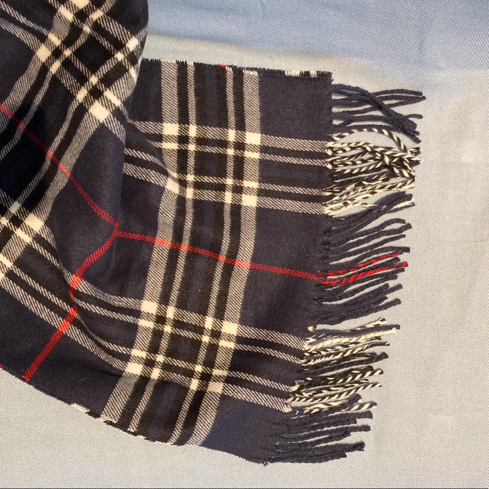 Plum Feathers Acrylic Scarf 72”